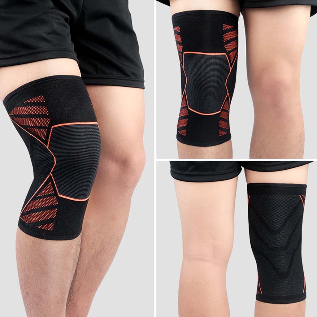 1 PC Elastic Knee Pads Sports Gym Fitness Gear Nylon  Kneepad Brace Running Basketball Protector Volleyball Support